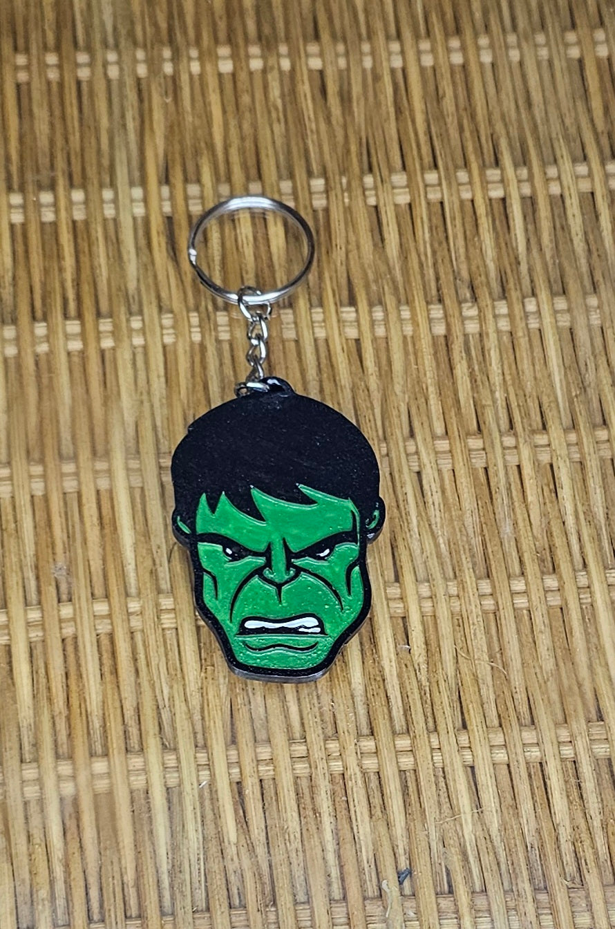 Hand Painted Marvel Avengers Keychains