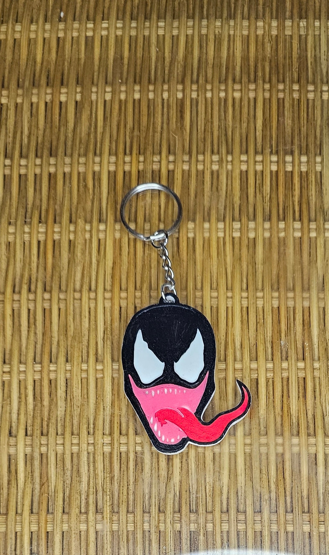 Hand Painted Spider-Man Keychains